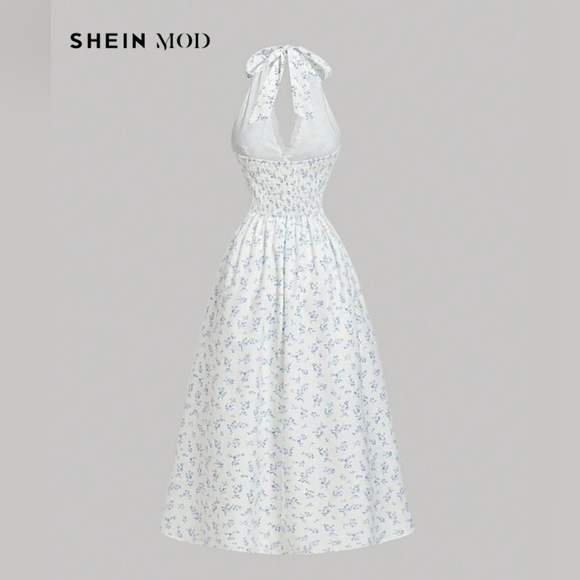 SHEIN  Halter Sundress Size Small - Picture 2 of 9